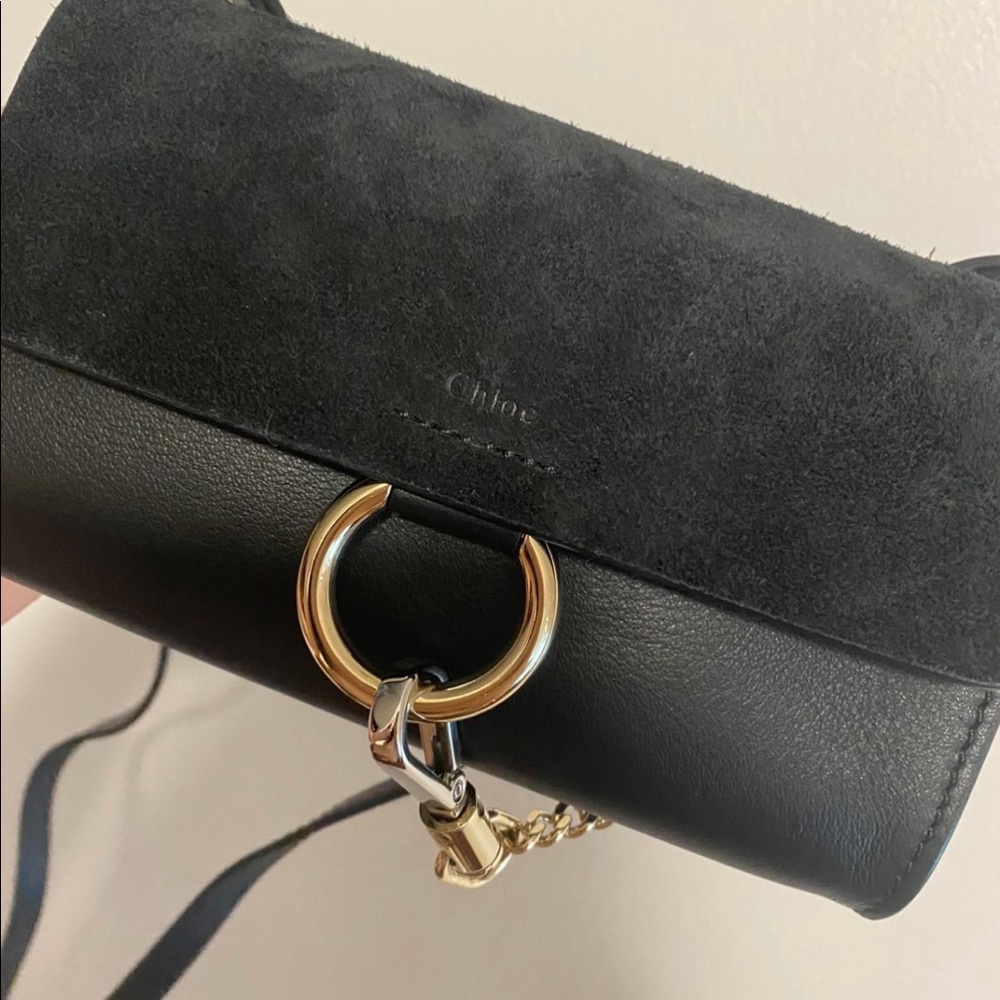 Chloe brand new faye wallet on strap! Full set♥️